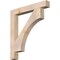 Ekena Millwork Westlake Block Smooth Bracket, Douglas Fir, 5 1/2"W x 44"D x 48"H BKT06X44X48WTL05SDF - alternate 1